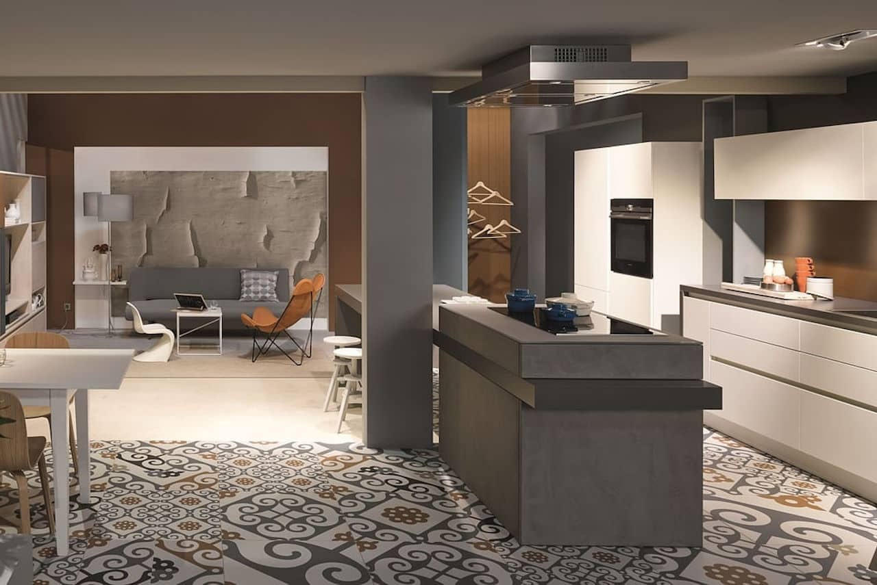 Die offene Wohnküche